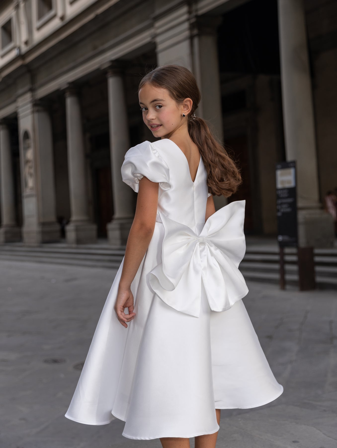 Sofia Communion Flower Girl Dress – Gió Bespoke Sofia Communion Flower Girl Dress – Gió Bespoke