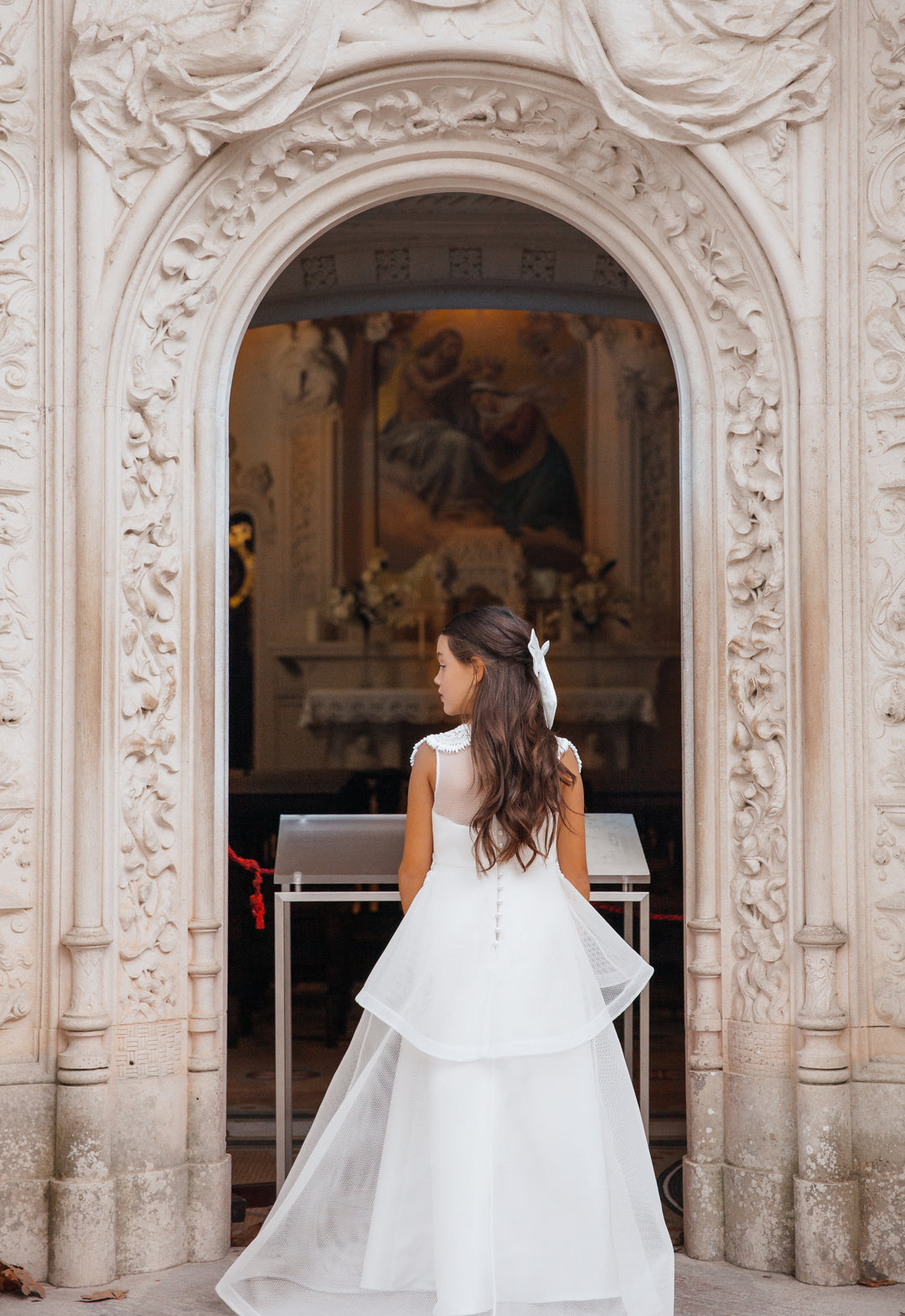 Amber Beaded Peplum Dress – Gió Bespoke